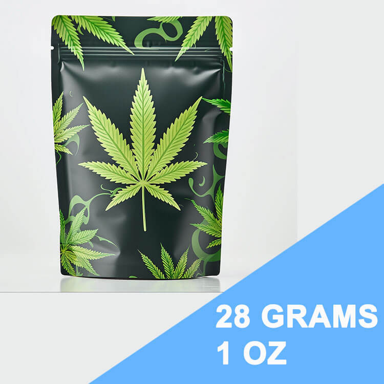 1oz cannabis packaging bags